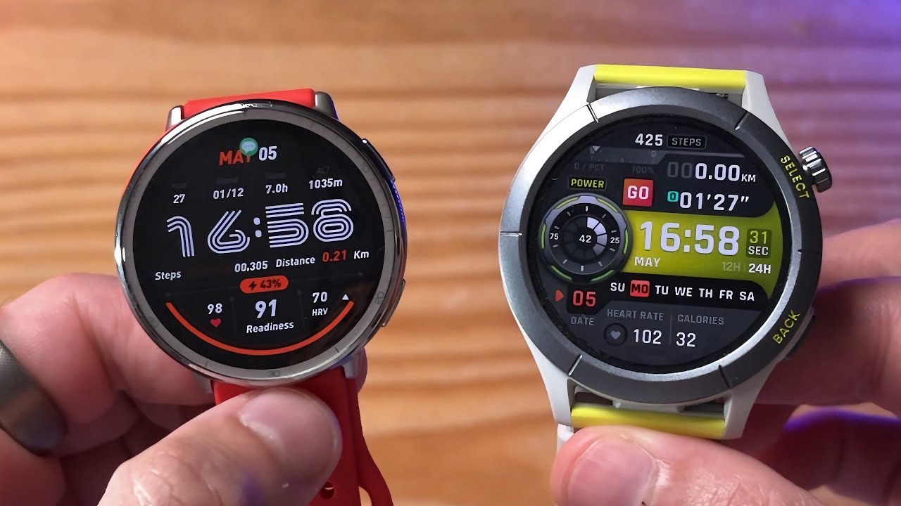 Amazfit Active 2 ou Amazfit Cheetah Round - Análise e Comparativo - Teste GPS e Análise de Saúde