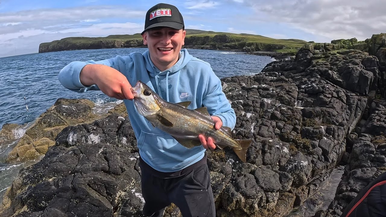 Secret location?? MONSTER POLLOCK EVERY CAST | Isle of Skye 2024