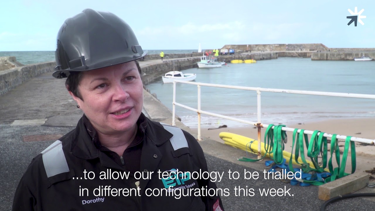 Ecosse IP Ambient Lifter field trial at Cullen Harbour