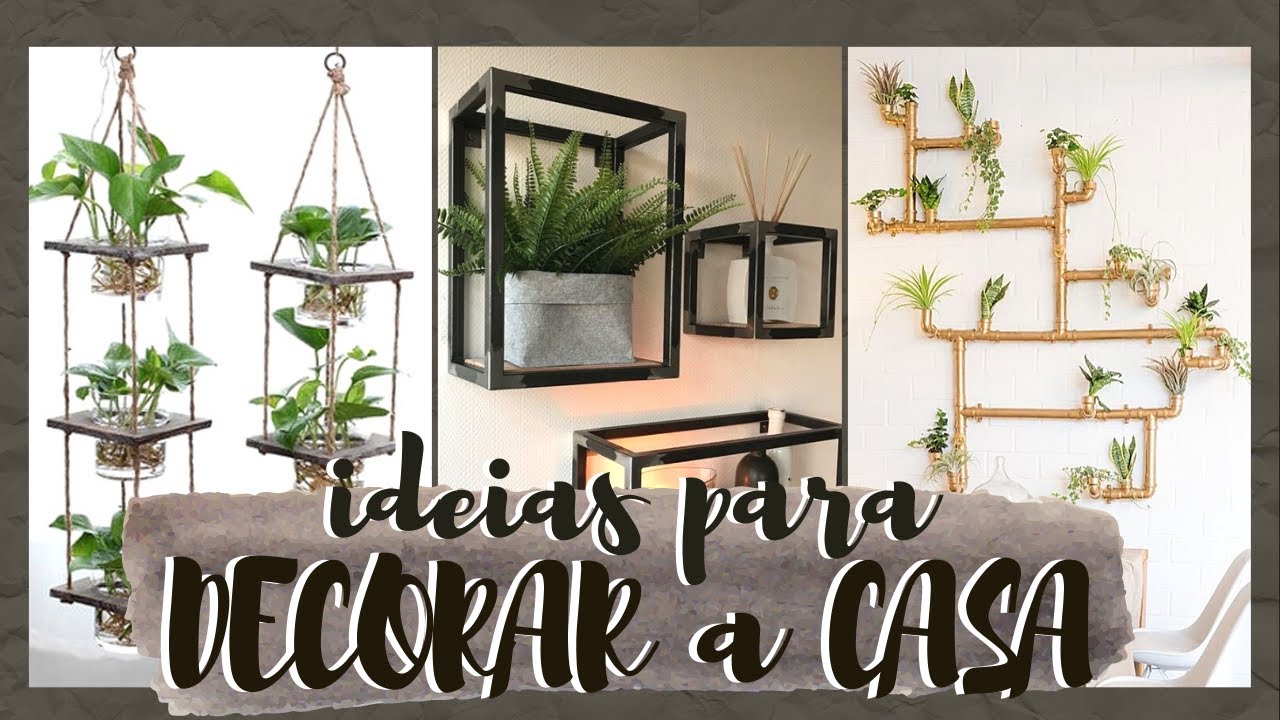 22 IDEAIS LINDAS para DECORAR sua CASA - Eduardo Wizard