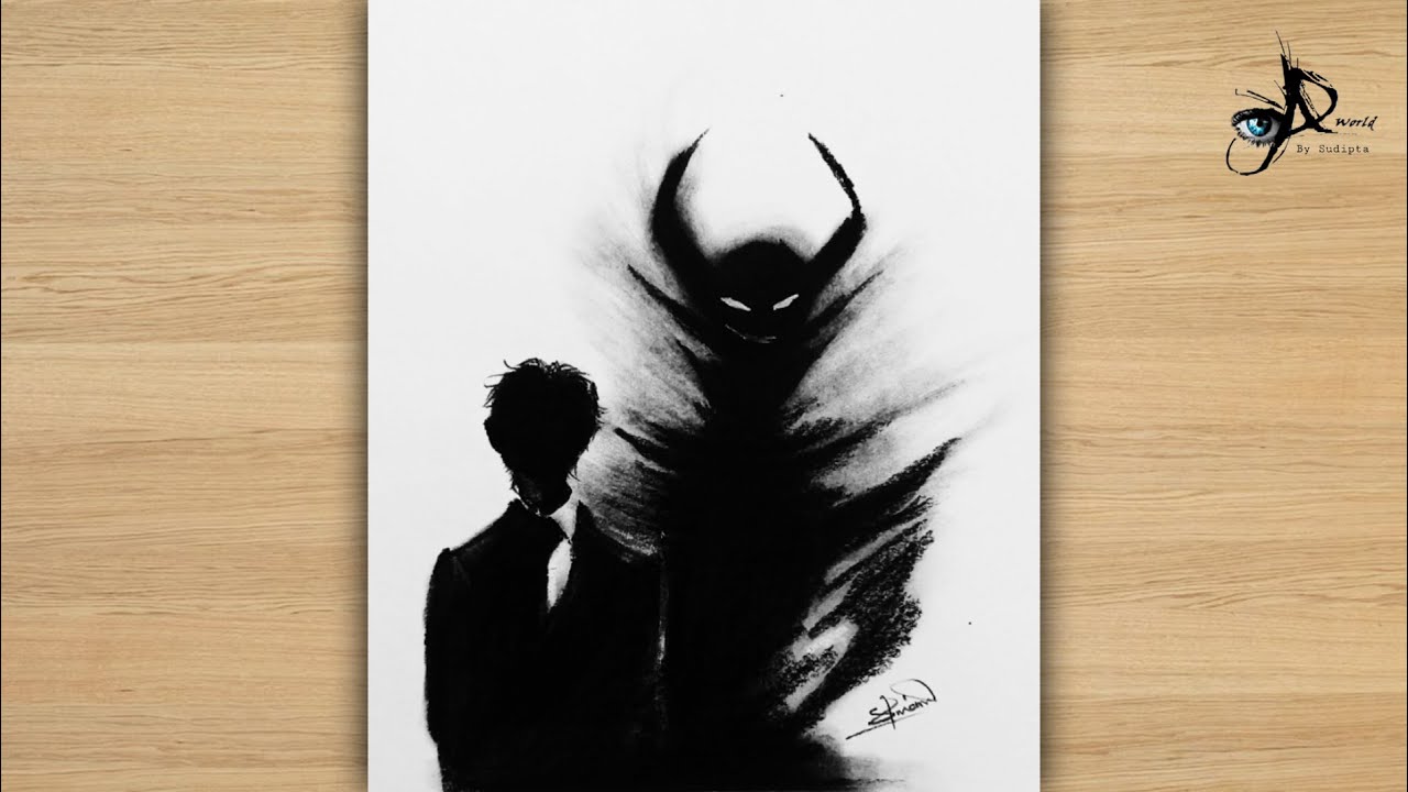 How to draw This Dark Art Will Haunt You || Dark Art That Speaks Louder Than Words