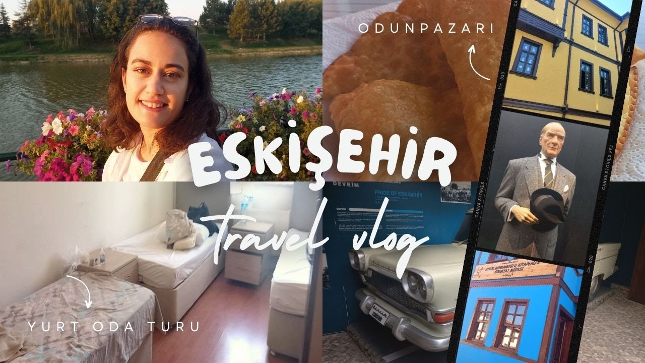 Eskişehir Kyk Yurdunda Ücretsiz Konakladım | Eskişehir Turu | Vlog | Part 1 #vlog