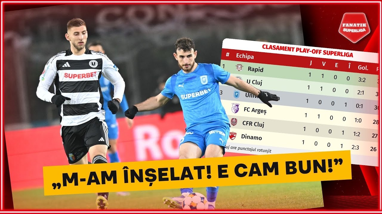 JUCATORUL SURPRIZA care poate DECIDE TITLUL in SuperLiga. ANALIZA LA SANGE la start de play-off