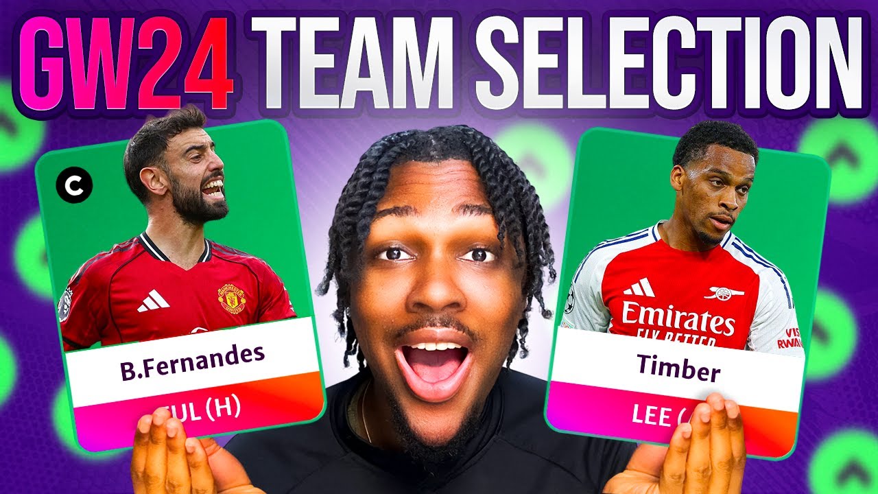 Бруно — капитан? 🤔 | Мой состав на 24-й тур Fantasy Premier League 🔥 | Fantasy Premier League 25/26