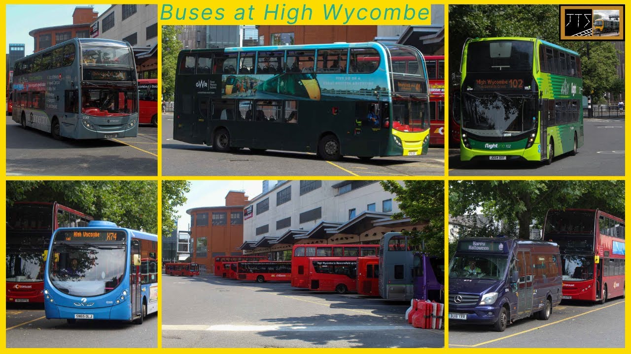 Buses at High Wycombe | 12/08/2024
