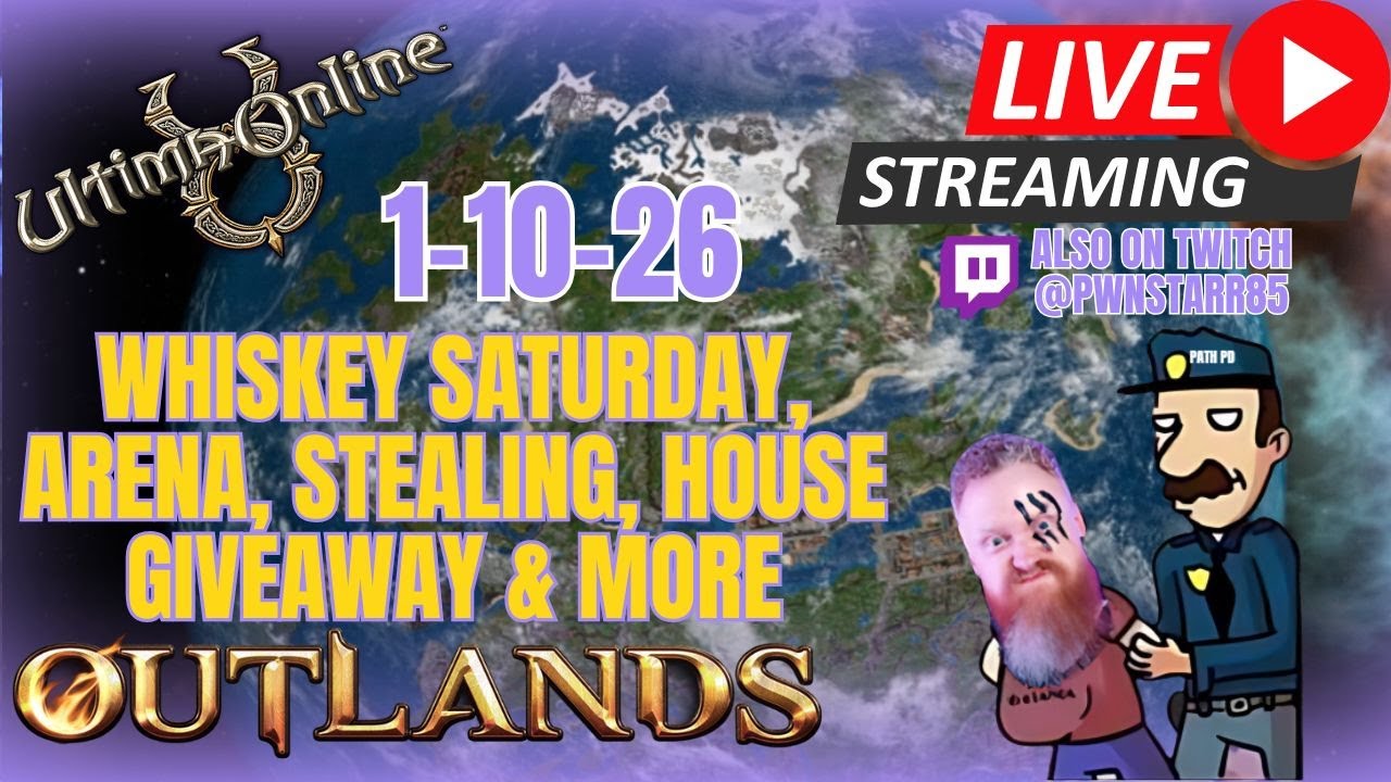 1-10-26 ULTIMA ONLINE | LIVESTREAM | UO Outlands BEST MMORPG 2025