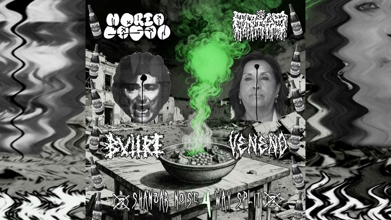 SESIONES PRECARIAS 03 // [4 WAY SPLIT] MORIA CASAN - LOS FRIOS  - VENENO  - BUITRE