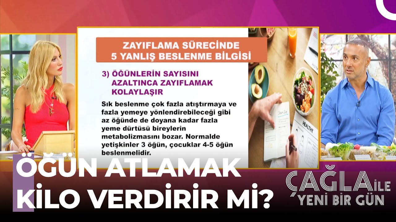Diyet Yaparken Bilinen 5 Yanlış Nedir?- Çağla İle Yeni Bir Gün 636. Bölüm