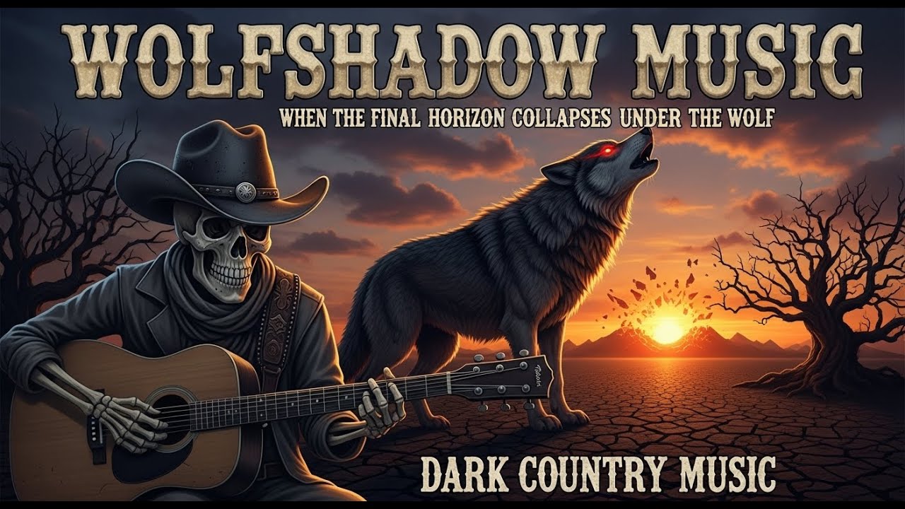 Wolfshadow Music – When the Final Horizon Collapses Under the Wolf | Dark Country Music