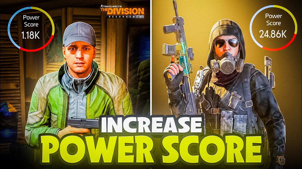 The FASTEST Way to Increase POWER SCORE in The Division Resurgence!