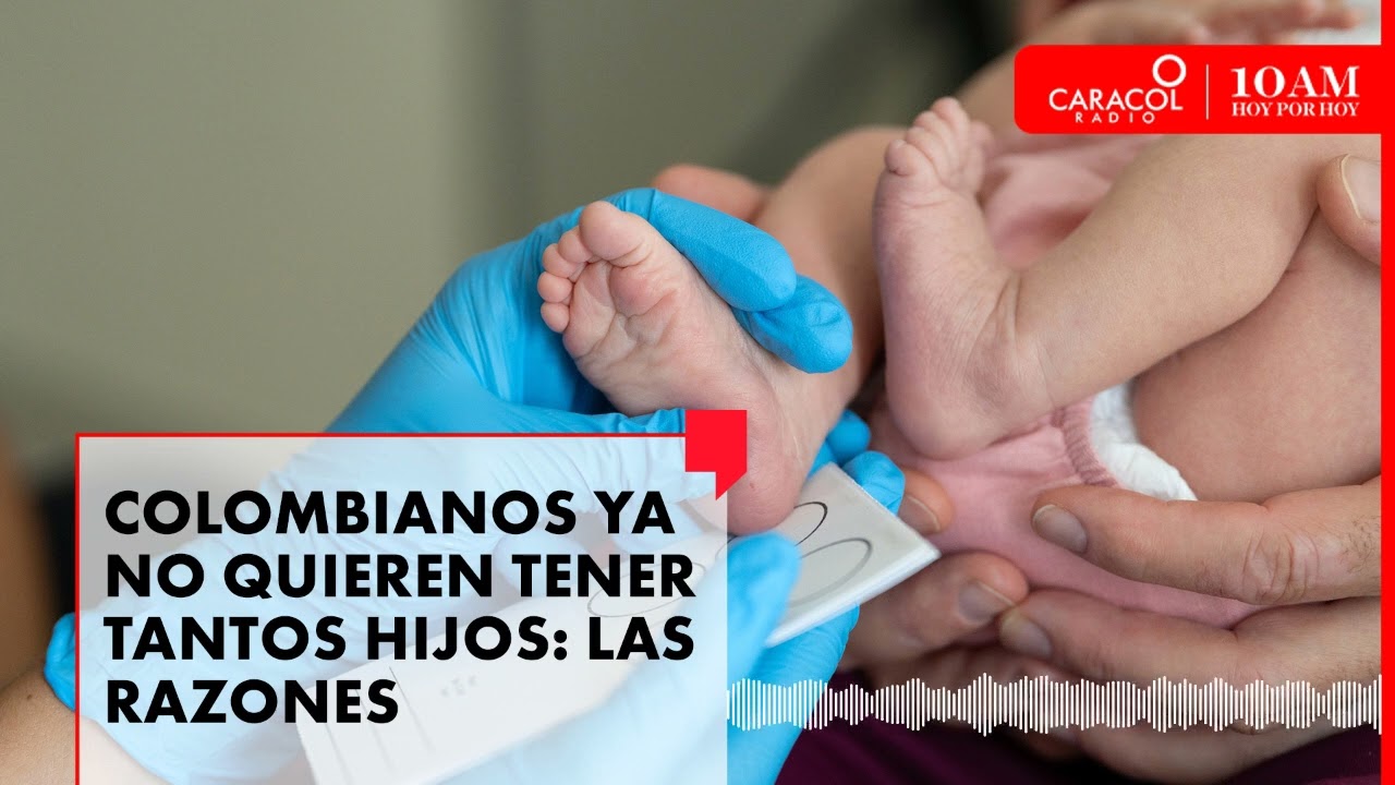 Estas son las razones por las que los colombianos ya no quieren tener tantos hijos