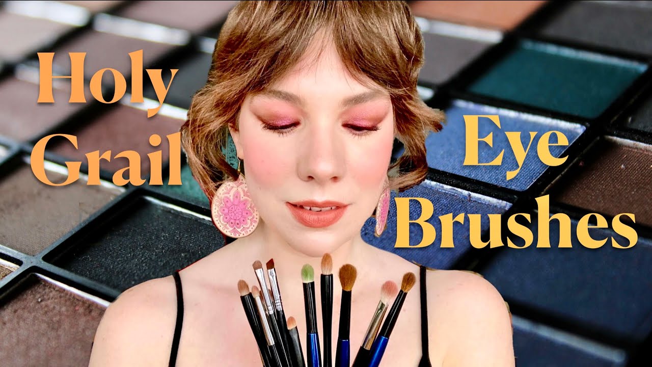 12 Holy Grail Eye Brushes - My Favourite and Most Used Eye Makeup Brushes 🖌 Katemas Day 4