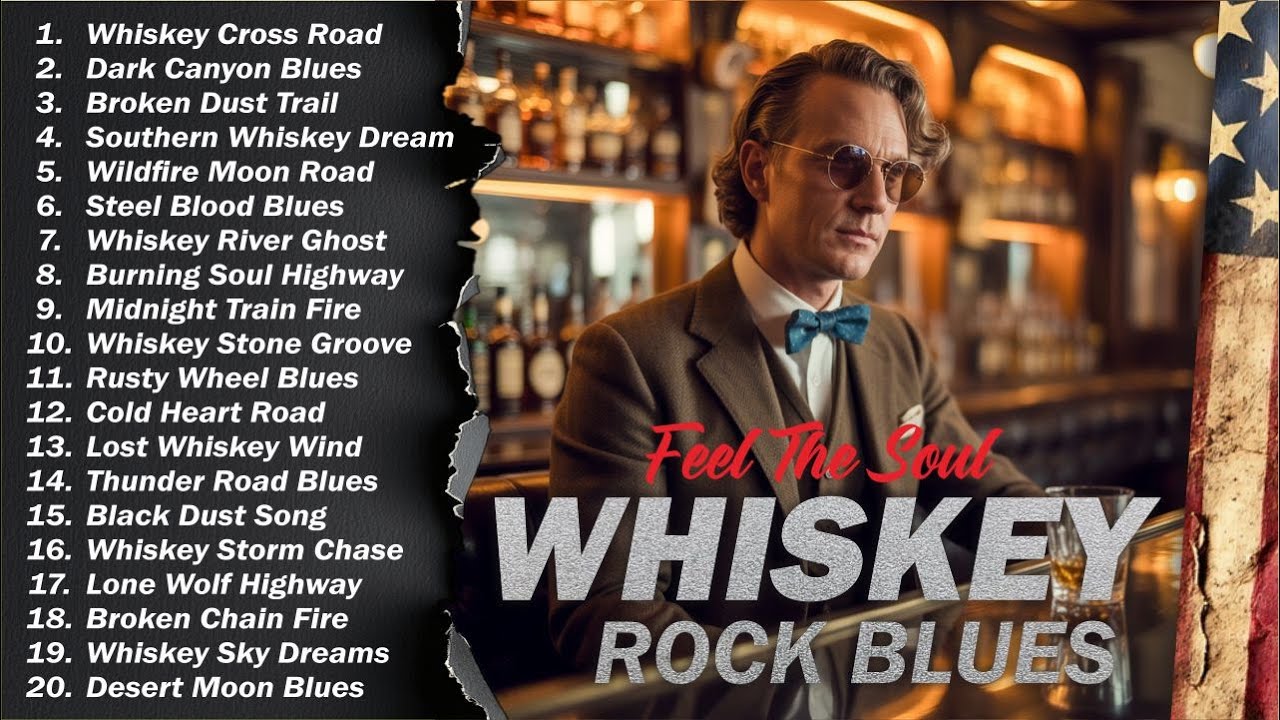 Whiskey Blues Music - THE BEST OF WHISKEY BLUES - Best Blues Songs Of All Time Relaxing Blues 