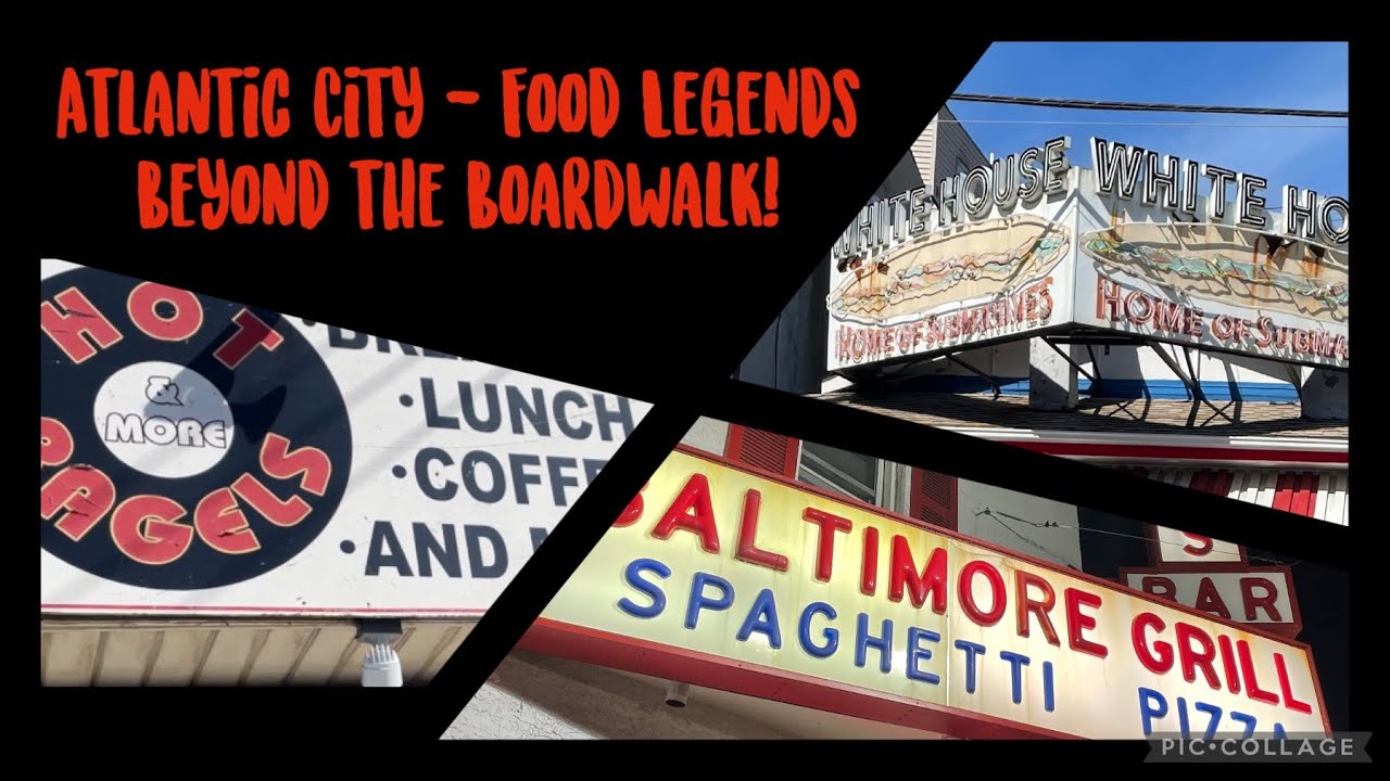 Atlantic City Food Legends- Beyond the Boardwalk! Tony’s Baltimore Grill/Hot Bagels/White House Subs
