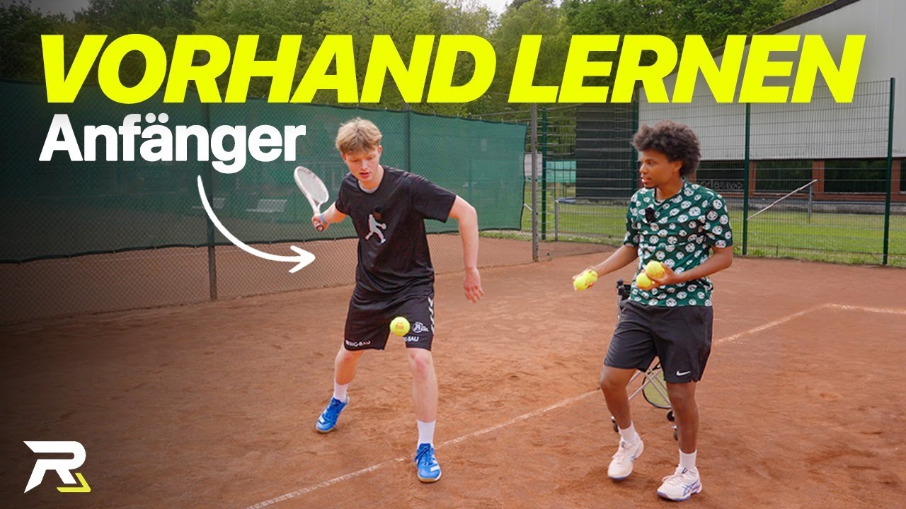 Tennis Vorhand lernen für Anfänger | Schritt für Schritt