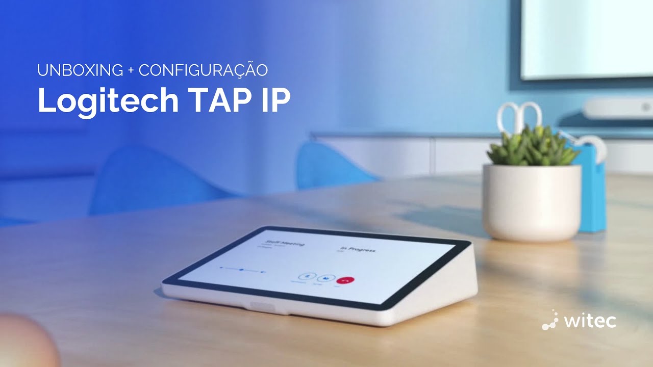 Configurando o Logitech Rally Bar Huddle com TAP IP | #Unboxing