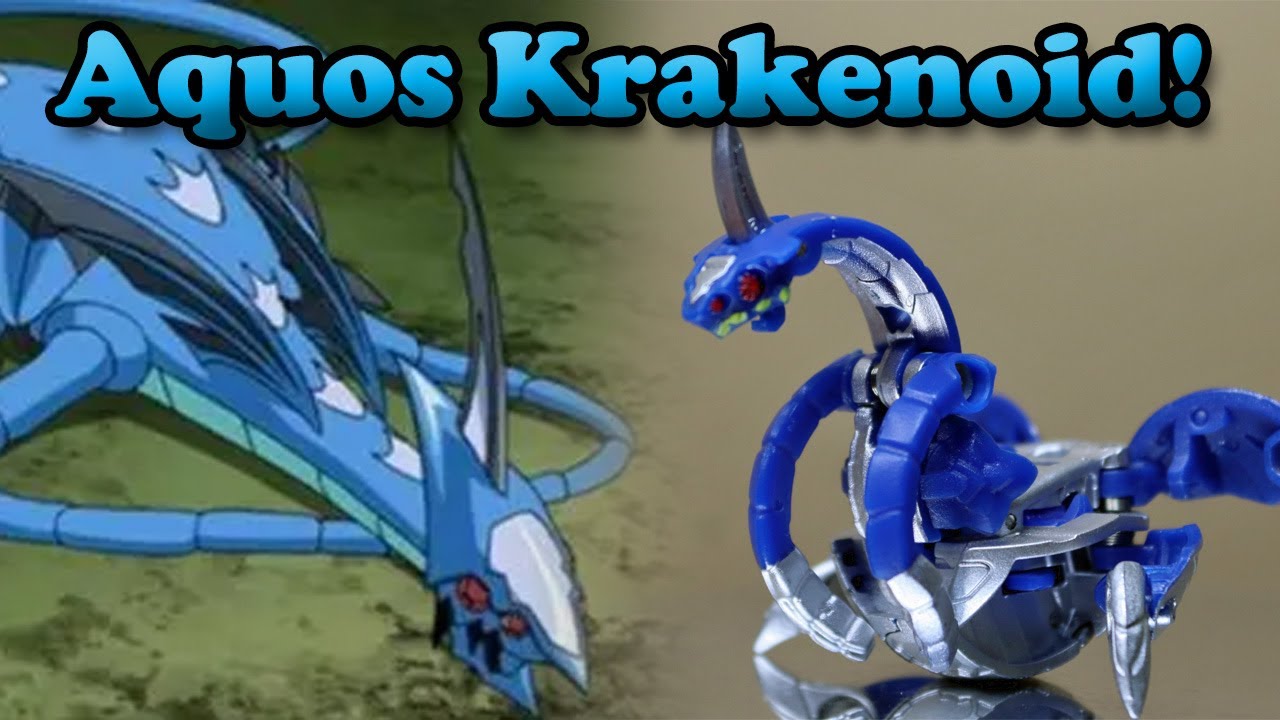 Aquos Krakenoid Unboxed—Is This the Best Chaos Army Bakugan?