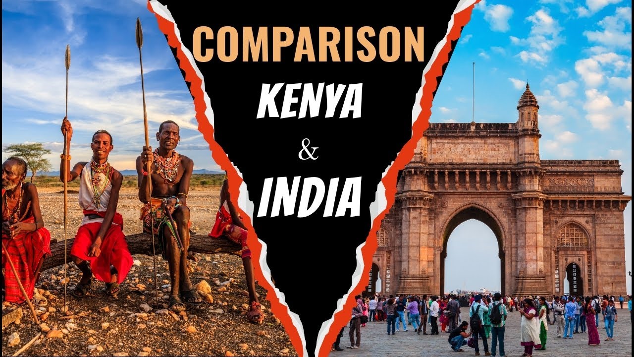 Comparison Between Kenya and India 🌍 | Culture, Economy & Lifestyle
