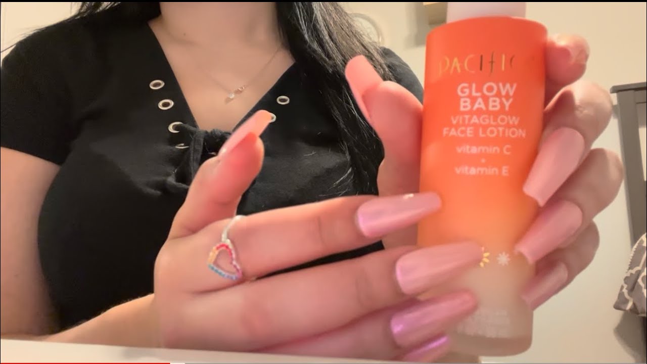ASMR light/soft tapping with long nails (no talking)