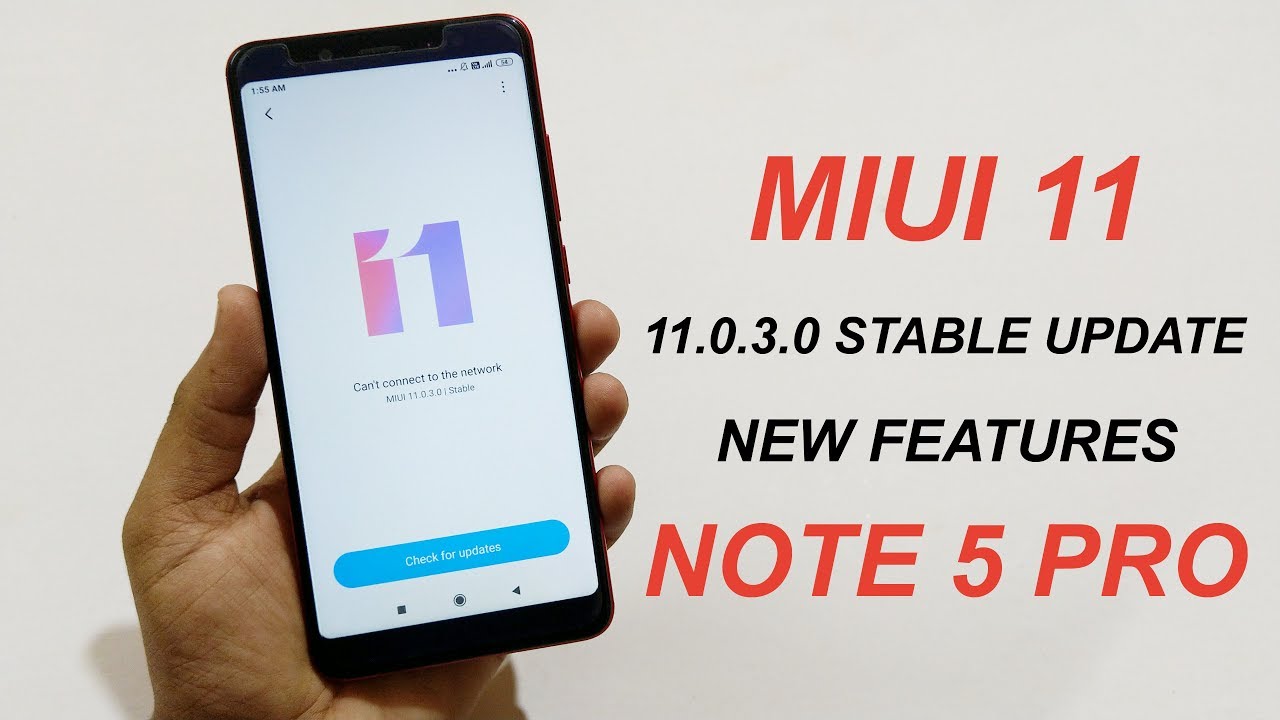 MIUI 11.0.3.0 Stable Update Note 5 Pro | New Features , Changes , Review