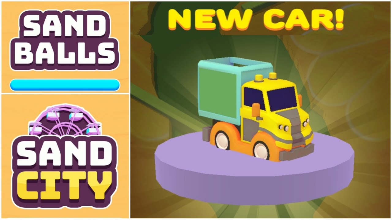 SAND BALLS SAND CITY MAX UPGRADE ALL LEVELS 1269 GAMEPLAY WALKTHROUGH 15 | NEW CAR FRUIT UNLOCKED |