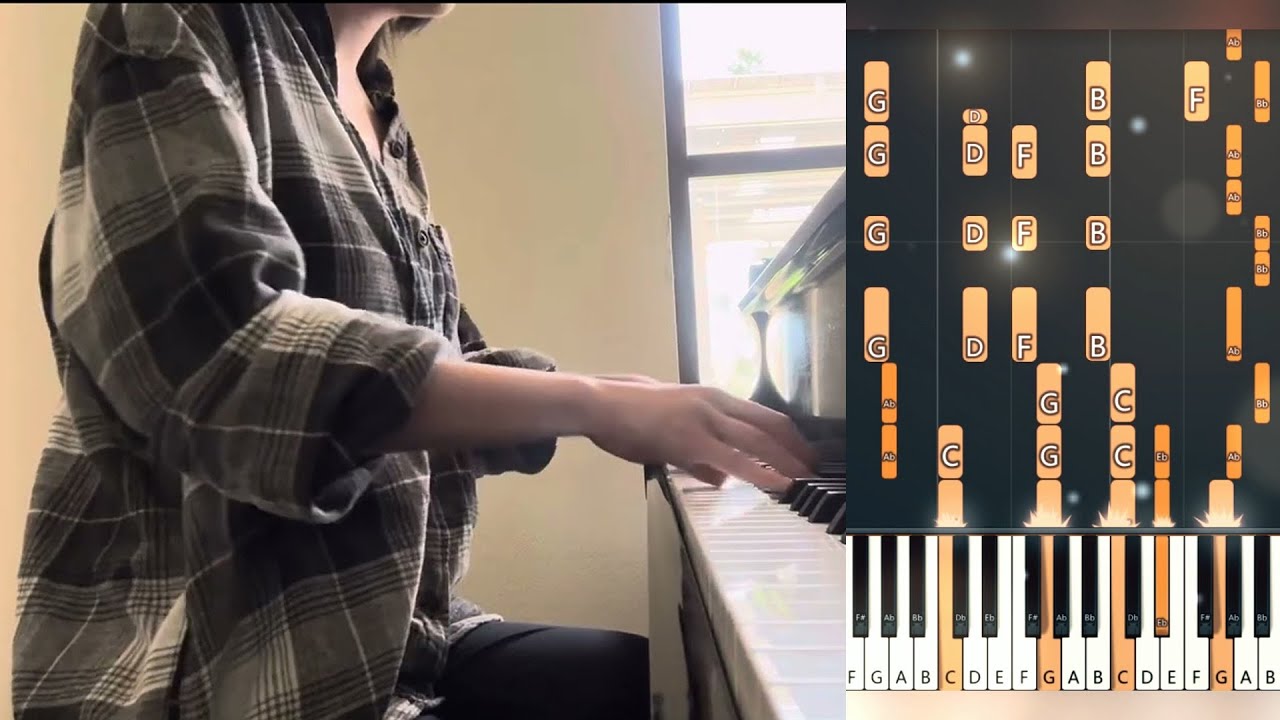 life may be monotonous but the sun shines | sook | Piano Tutorial | Piano Cover