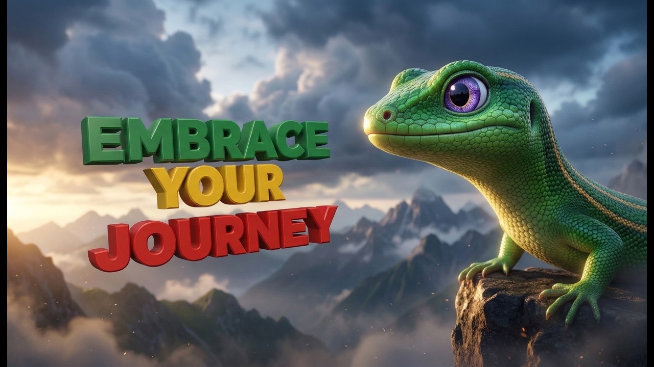Embrace Your Journey Powerful Story About Overcoming Fear Motivational Story & Easy English Practice