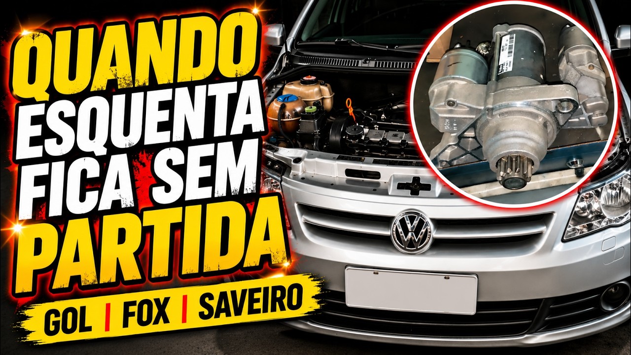 GOL FOX SAVEIRO VOYAGE 1.6 1.0 QUANDO ESQUENTA PARTIDA FICA FRACA SEM FORÇA CARRO SÓ PEGA EMPURRANDO
