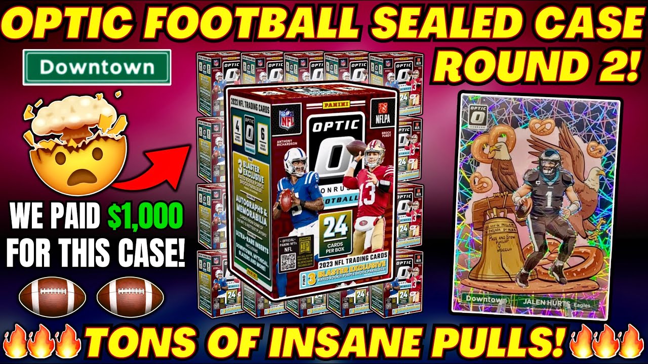*OPENING A FULL CASE OF 2023 OPTIC FOOTBALL BLASTER BOXES!🏈