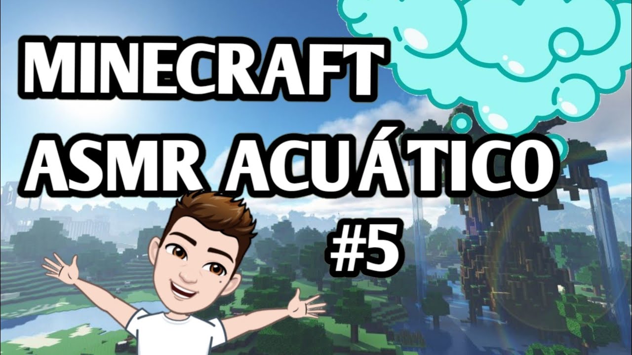 ASMR MINECRAFT SURVIVAL - SONIDOS ACUATICOS 💧