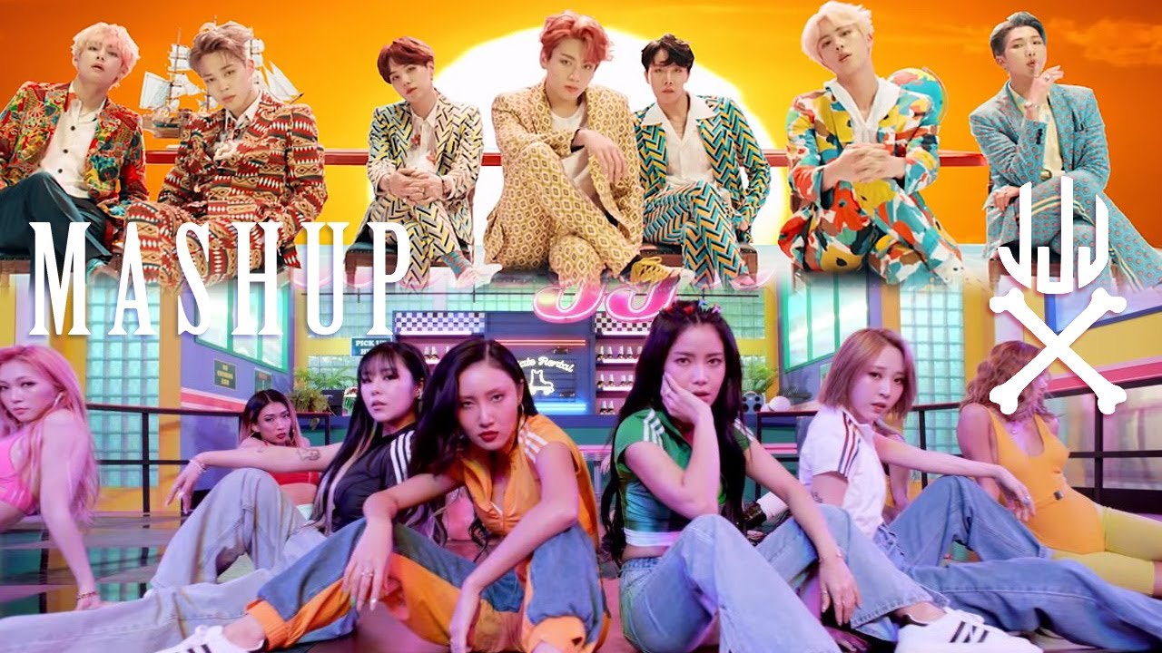 MAMAMOO x BTS - DINGGA / IDOL MASHUP