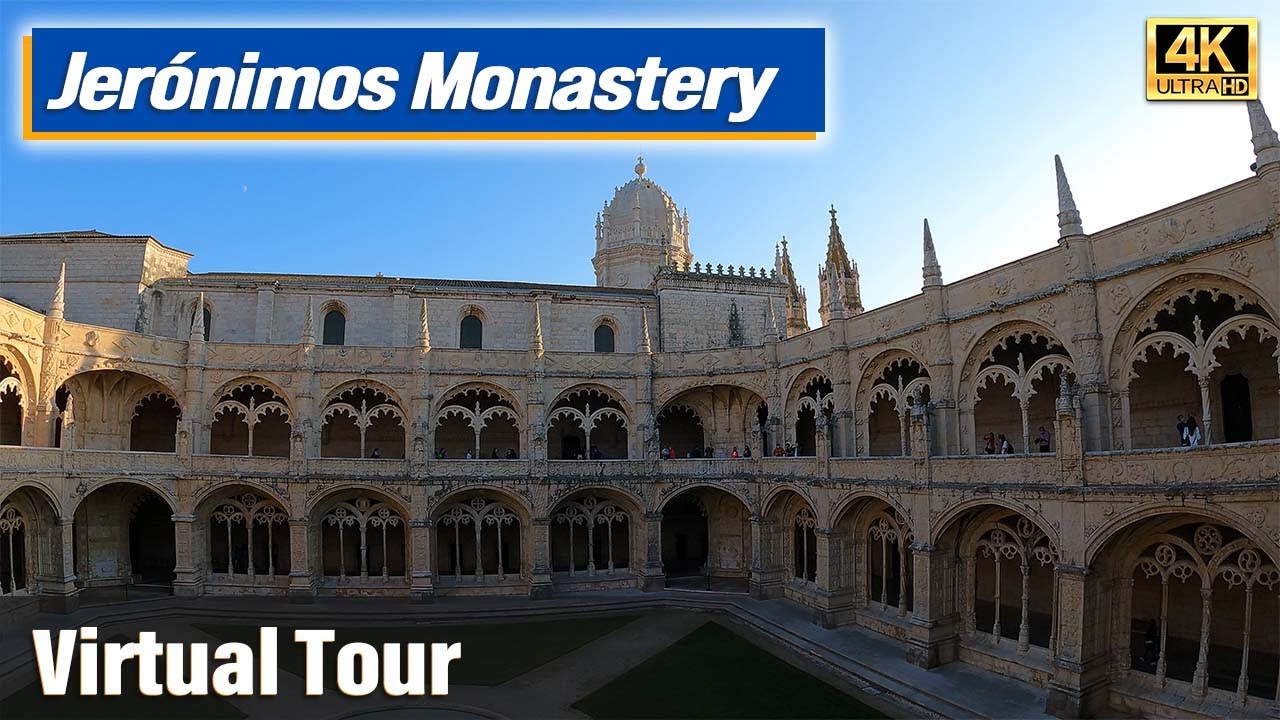 Virtual Tour Jerónimos Monastery (Lissabon, Portugal 4K)