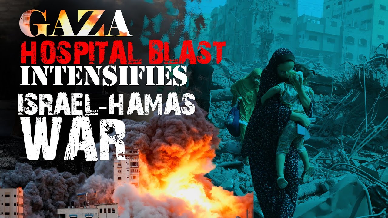 Live: Gaza hospital blast intensifies Israel-Hamas conflict as Biden meets Netanyahu