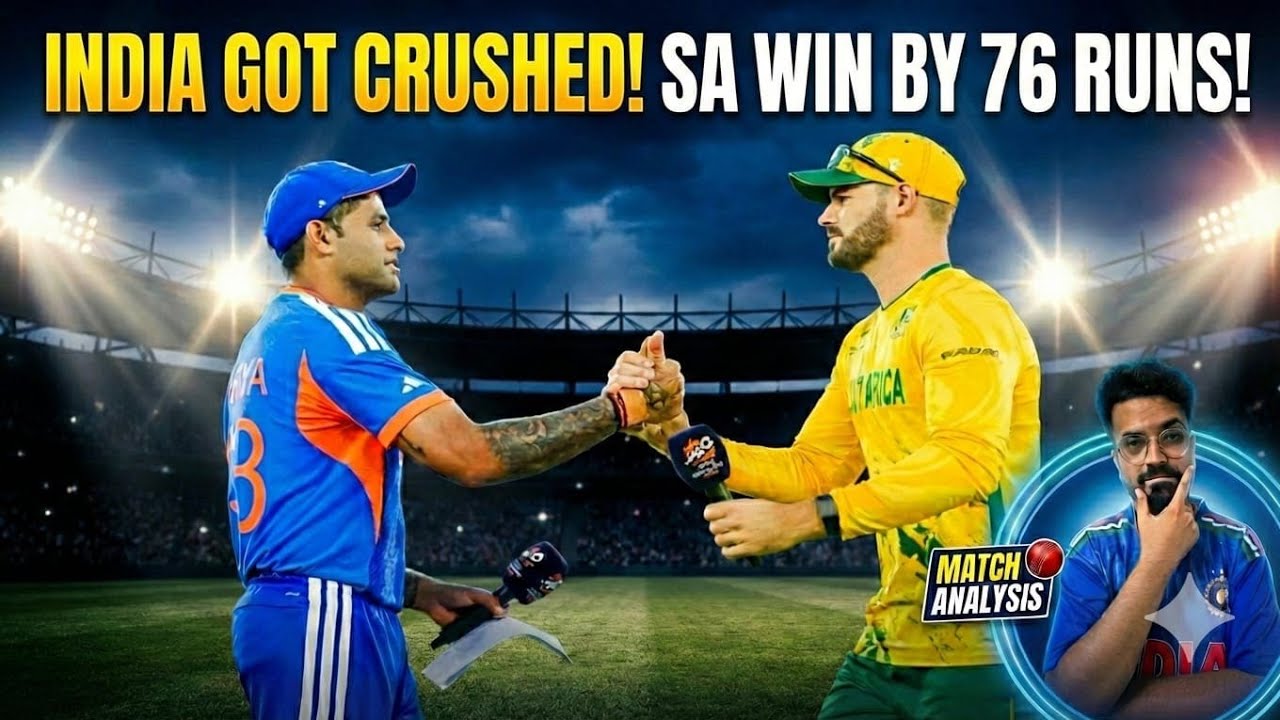 India 🇮🇳  had no answers for South African allround performance | Africa stunned India shocked 😳