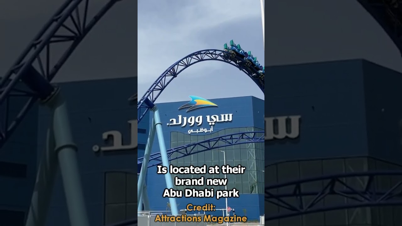 SeaWorld Abu Dhabi Has the BEST Manta Coaster (Coaster of the Day #25)