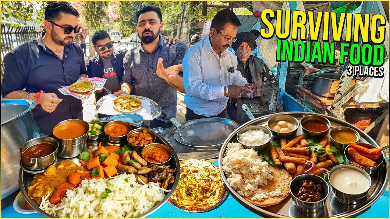 3 Legendary Indian Food Places Food Bloggers 😍 Rajasthani Zaika vs Rawalpindi Swad vs Ludhianvi Swag