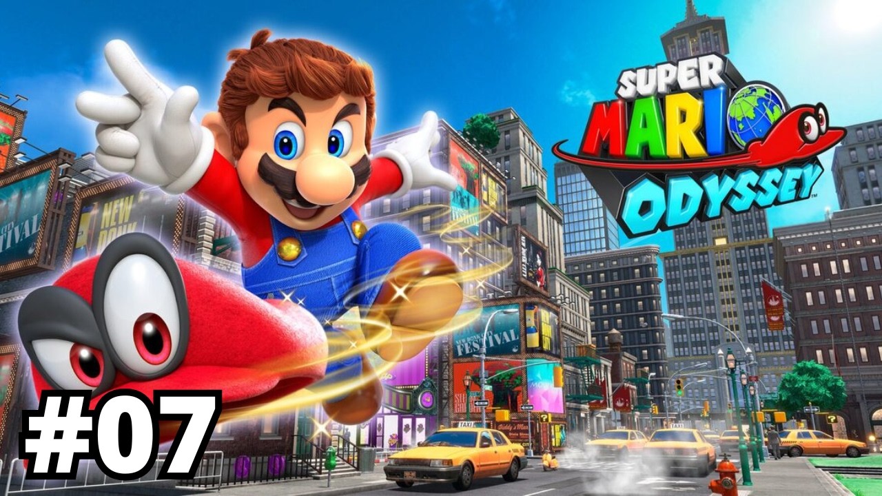 Super Mario Odyssey Gameplay #07 - O REINO ARBORIZADO PARTE 2