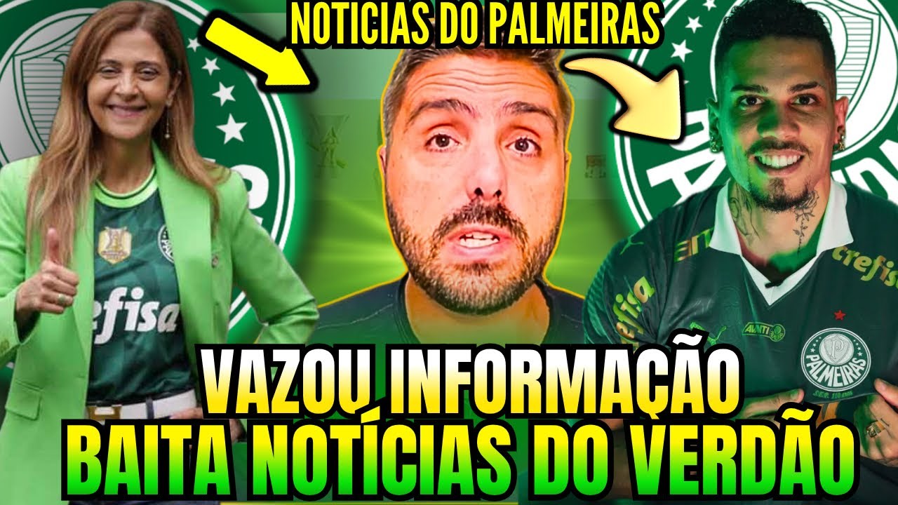 EXCLUSIVO🚨VOLTA DE PAULINHO PR&Oacute;XIMA | CAMISA MILION&Aacute;RIA | NOT&Iacute;CIAS DO VERD&Atilde;O NESTA TER&Ccedil;A-FEIRA