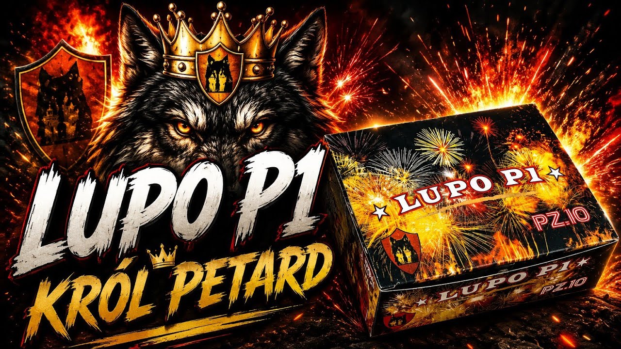 Testujemy prestiżowe petardy Lupo P1 - NEW BATCH 2026! Firecrackers Polenb&ouml;ller! 