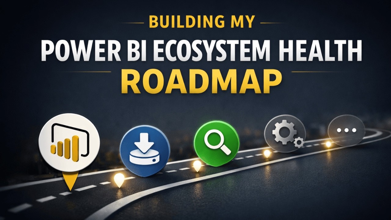 BUILDING MY POWER BI ECOSYSTEM HEALTH ROADMAP