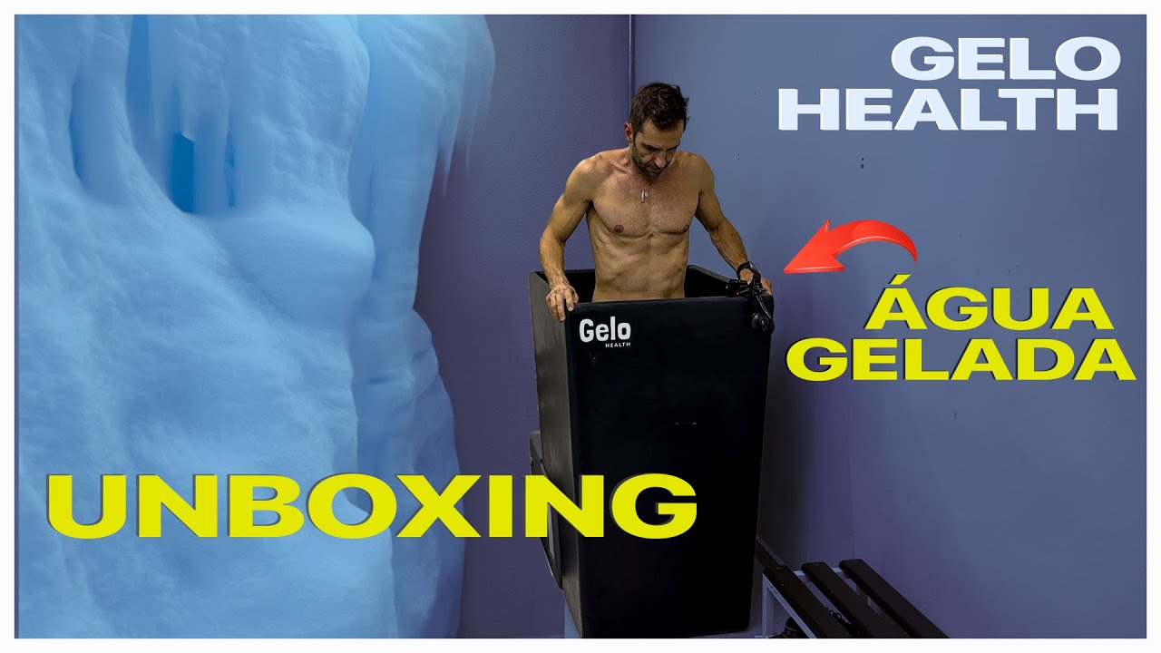 Unboxing - Banheira de crioterapia | Gelo Health
