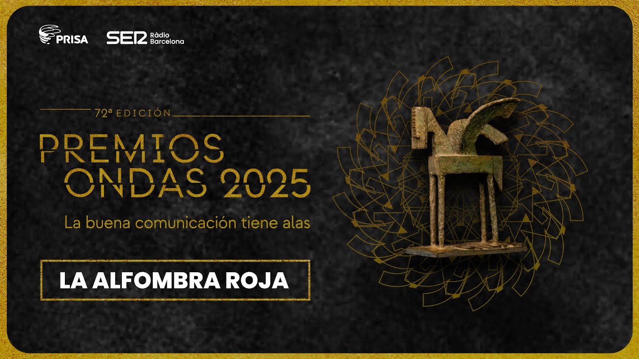 📷 La alfombra roja de los Premios Ondas 2025, en directo (26/11/2025)