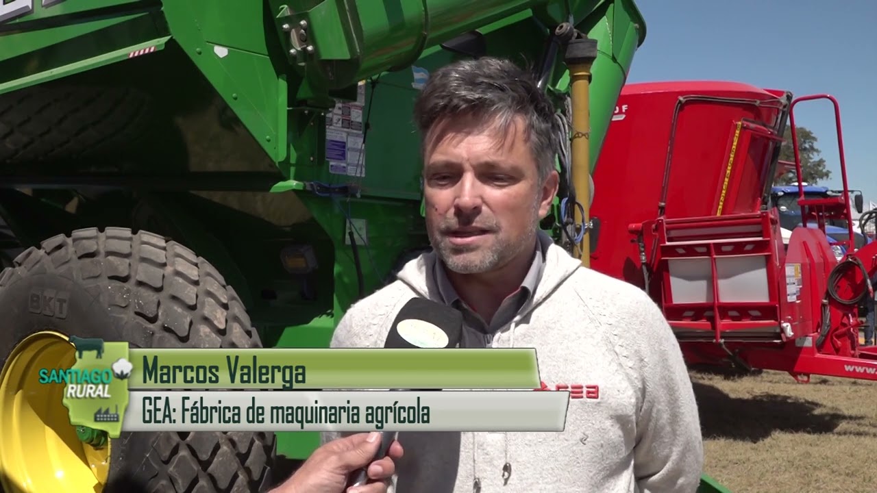 GEA Gergolet Agr&iacute;cola particip&oacute; de la Expo Bandera junto a Grosso Tractores.