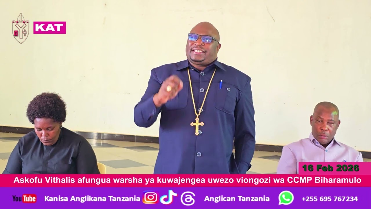 ASKOFU VITHALIS, AWATIA MOYO VIONGOZI CCMP BIHARAMULO 