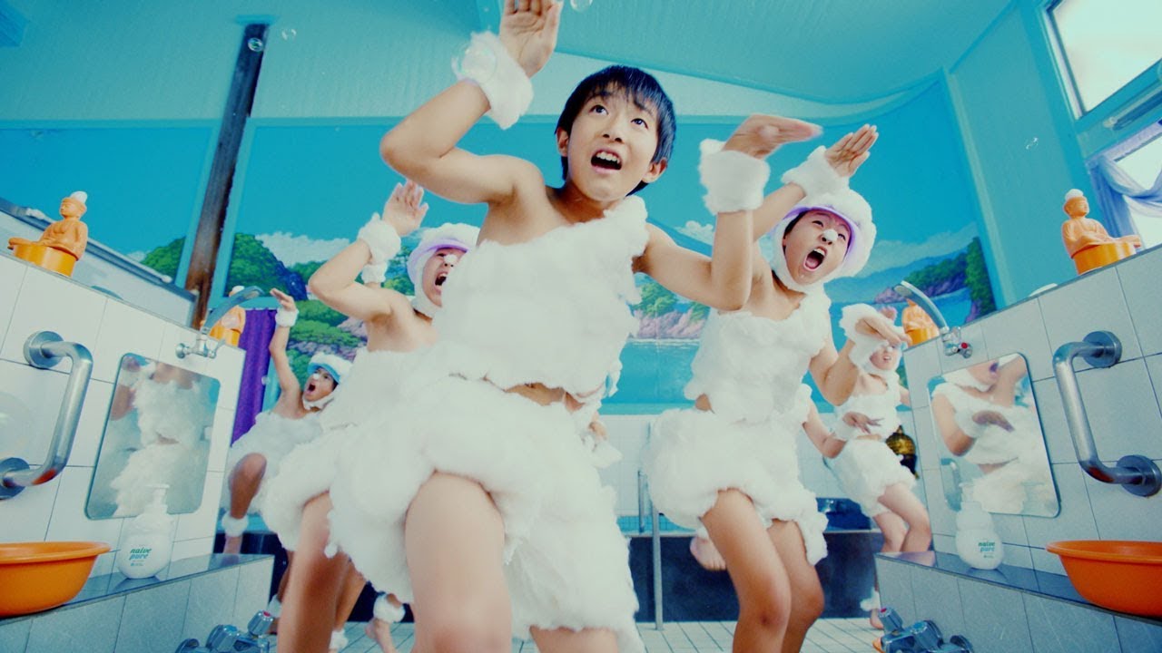 キッズダンサーがお風呂でキレキレ高速ダンス披露　『ナイーブピュア 泡ボディソープ』WEB動画「マッハ風呂体操」＆レクチャー動画