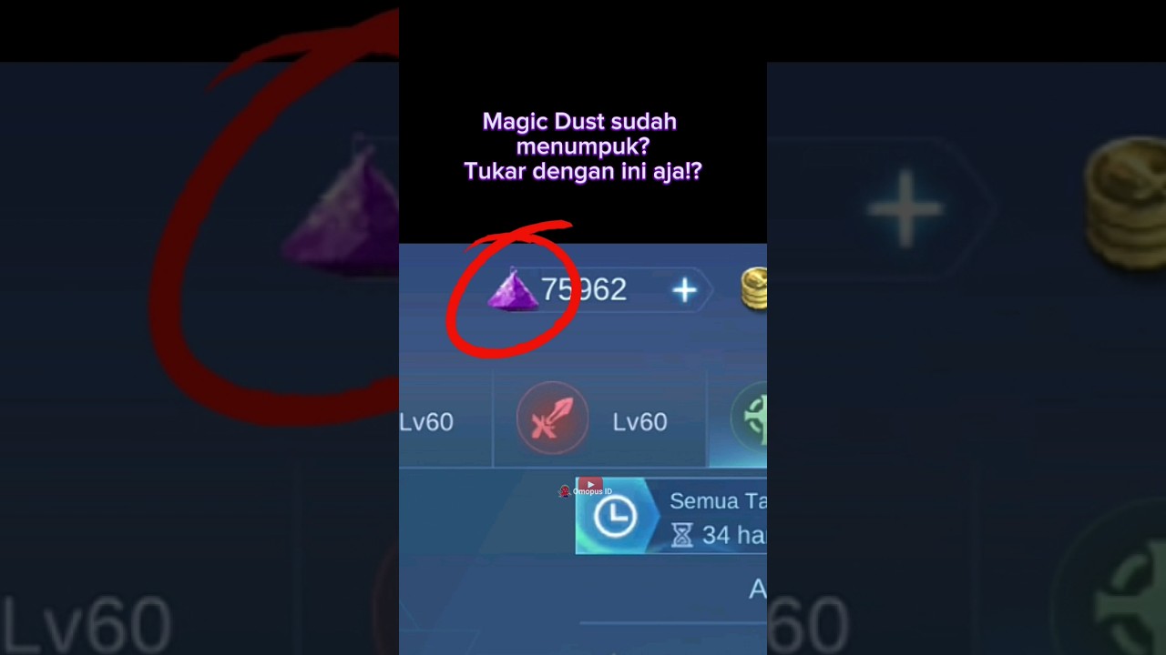 Solusi Magic Dust numpuk! 