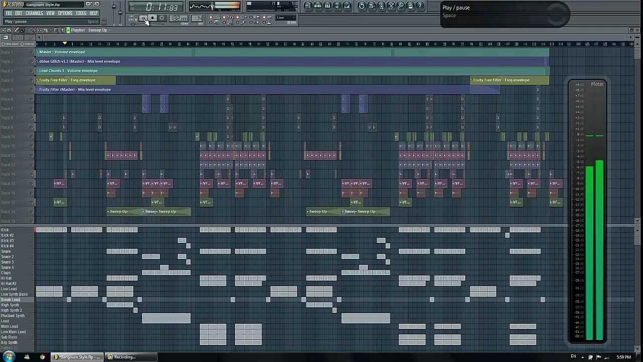 PSY - GANGNAM STYLE (강남스타일) (Instrumental/Remake by MrSaiVbeats) Free FLP DL