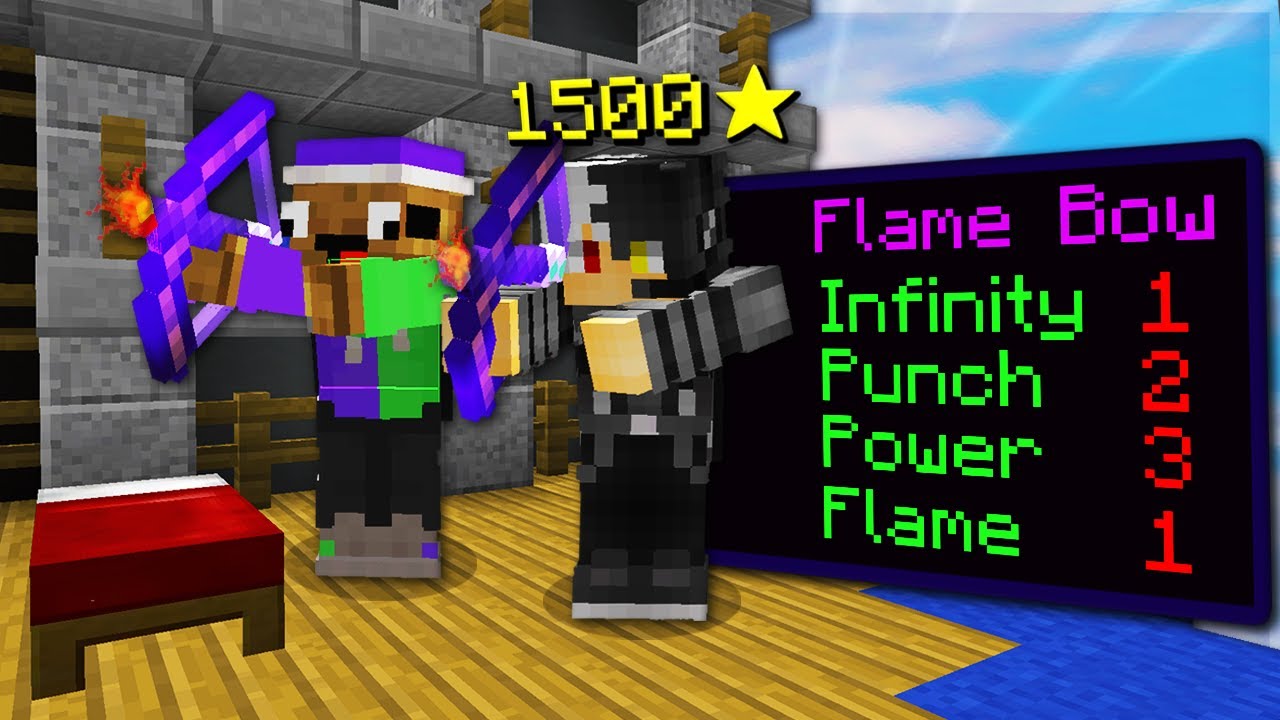 1500⭐ Flame Bow Trolling in Bedwars