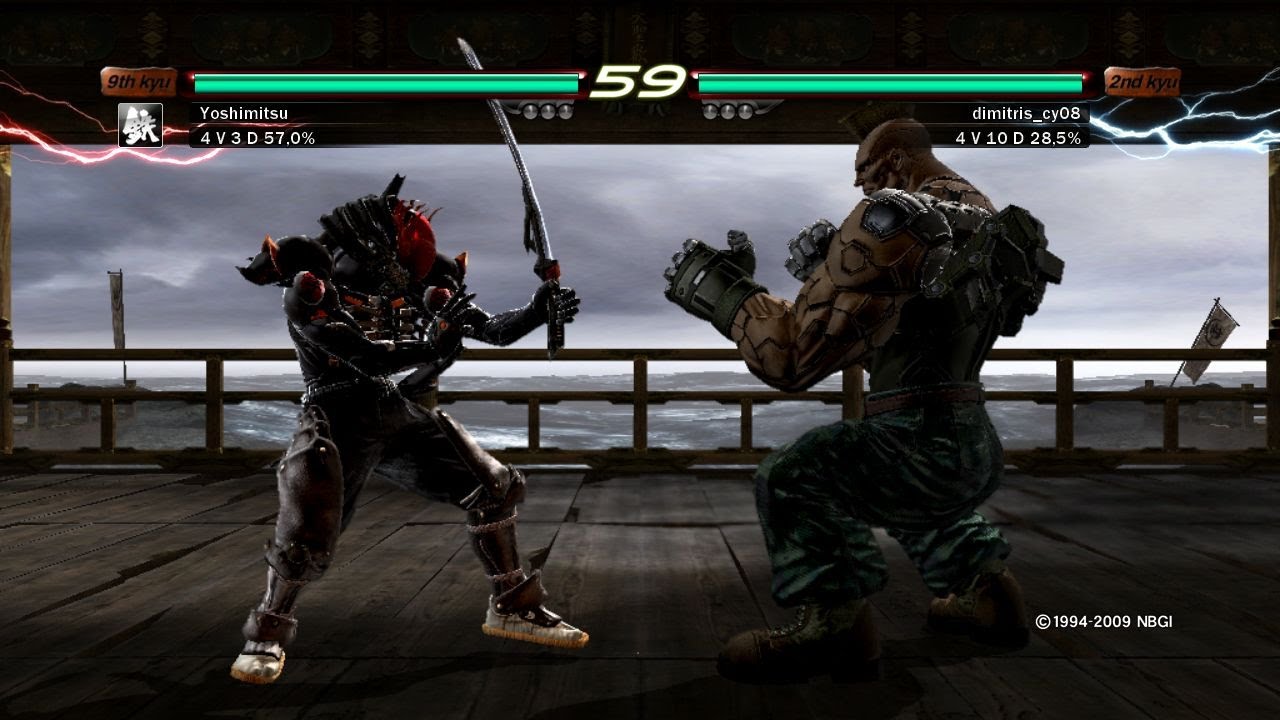 Yoshimitzu vs Jack 6 - Tekken 6 ( Uchiha x24 ) Gameplay Online  PS3
