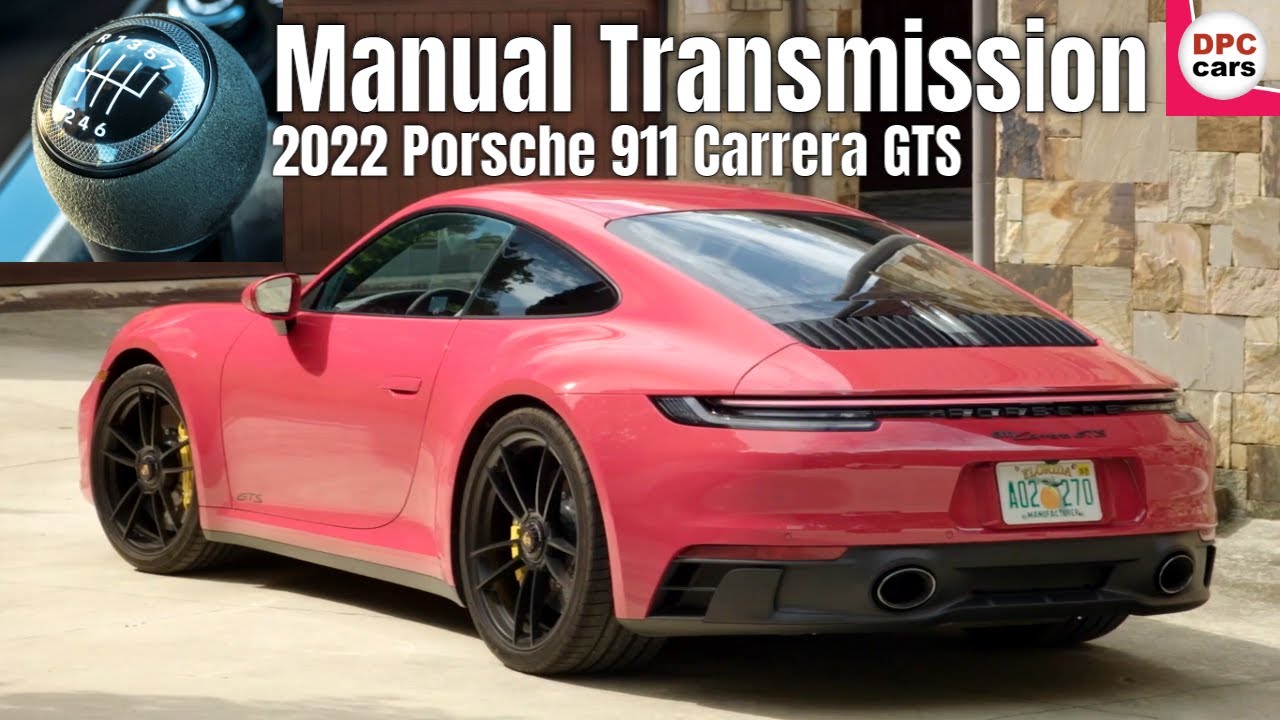 2022 Porsche 911 Carrera GTS Manual Transmission